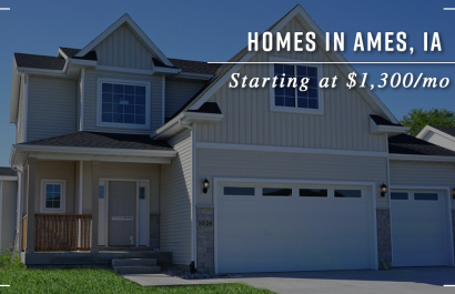 Homes Starting at $1,300 a Month!